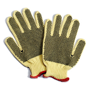 Cordova 5605 Gloves, Ruffian Premium Rubber Dipped, Jersey Lined, Crinkle Finish, Safety Cuff, Size Large